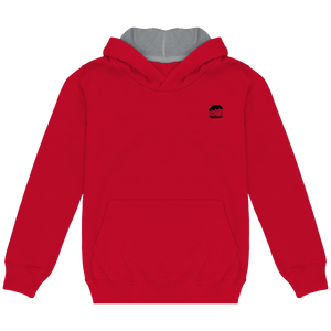 Sweat-Shirt Capuche Contrastée