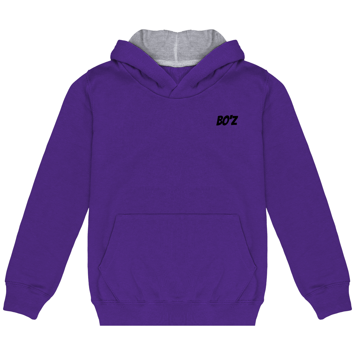 Sweat-Shirt Capuche Contrastée