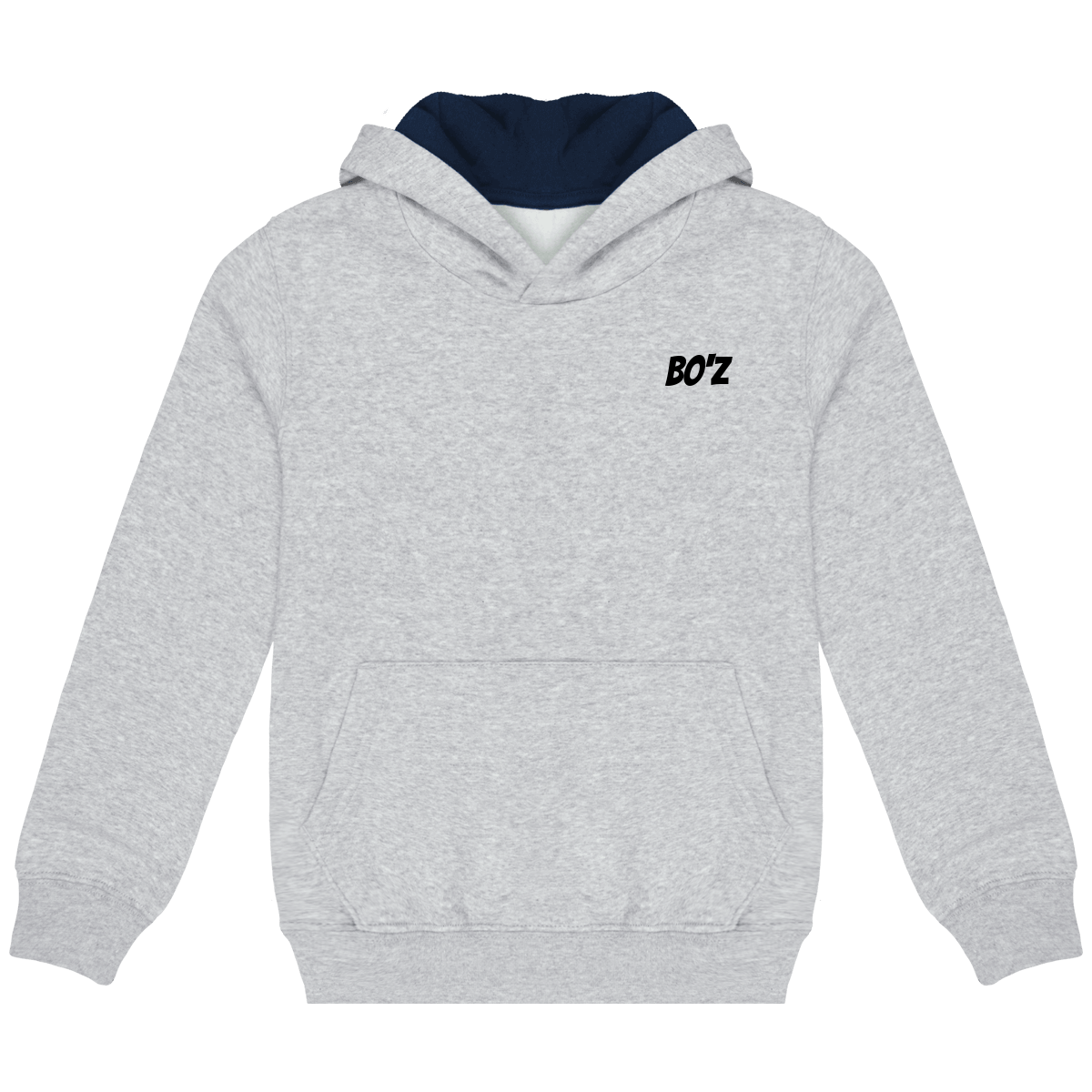 Sweat-Shirt Capuche Contrastée