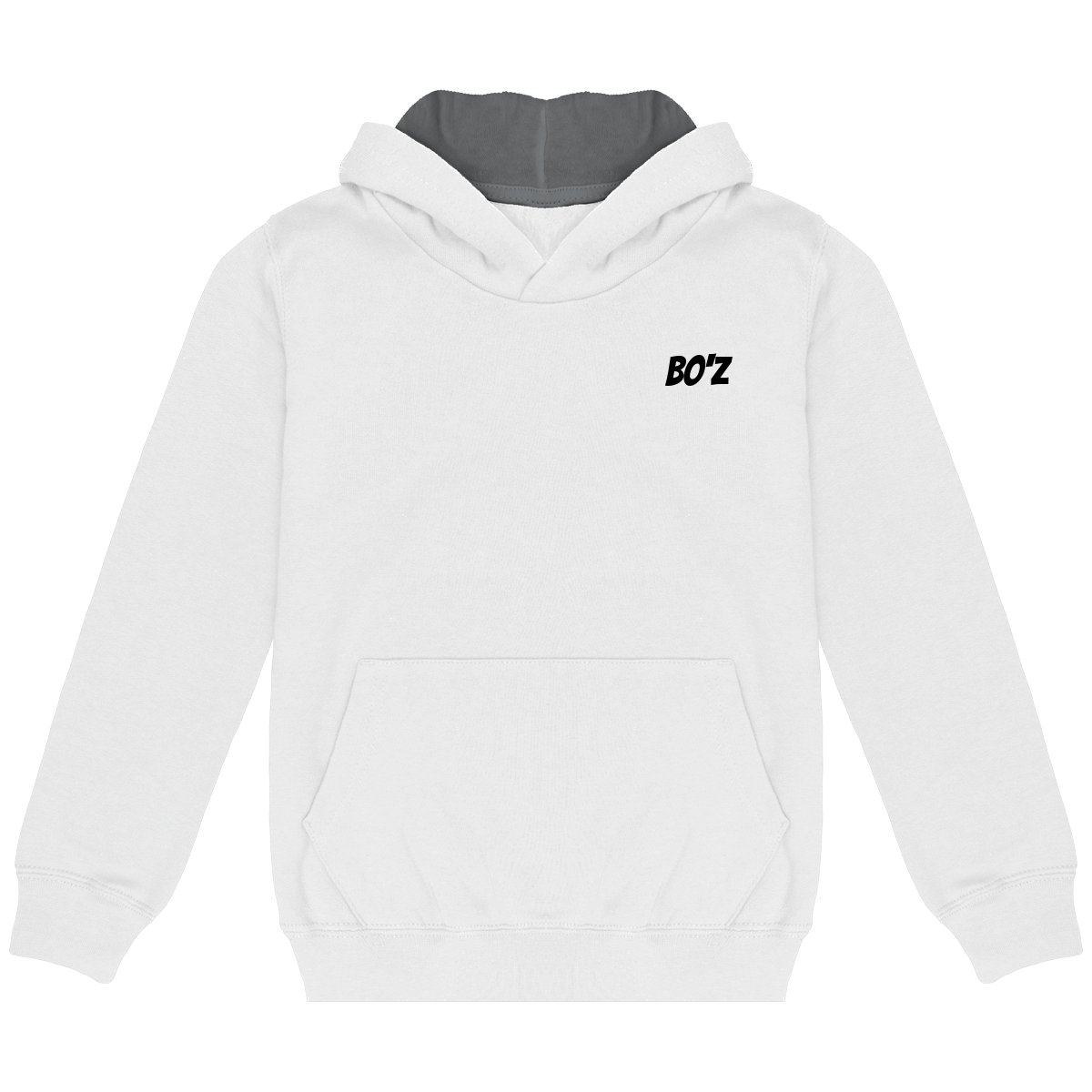 Sweat-Shirt Capuche Contrastée