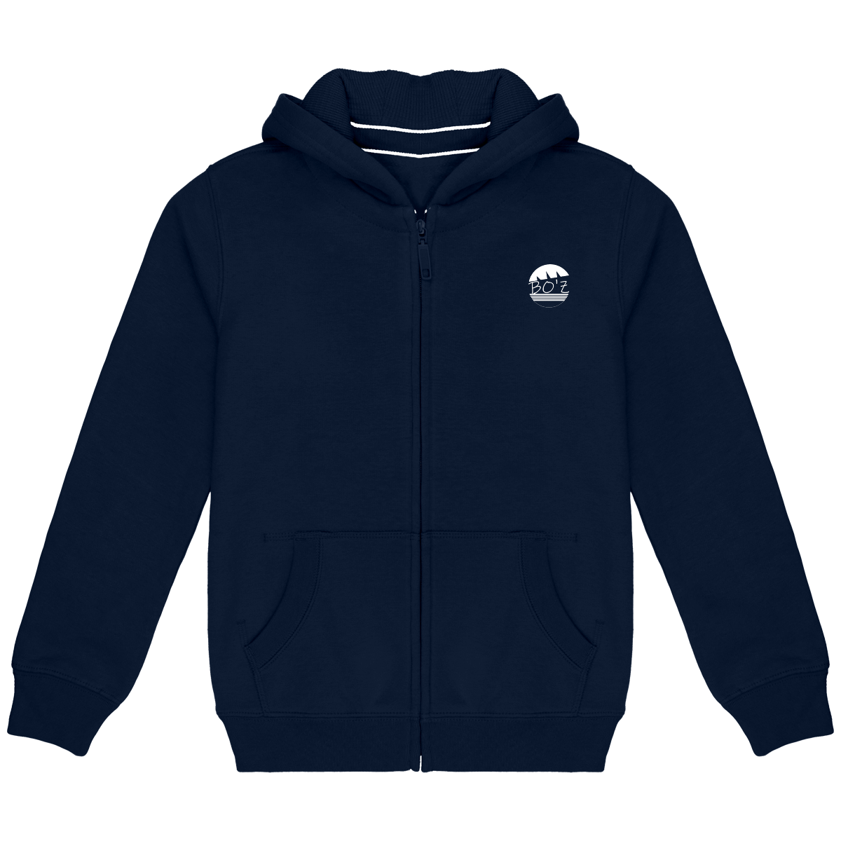 Sweat-Shirt Capuche Zippé