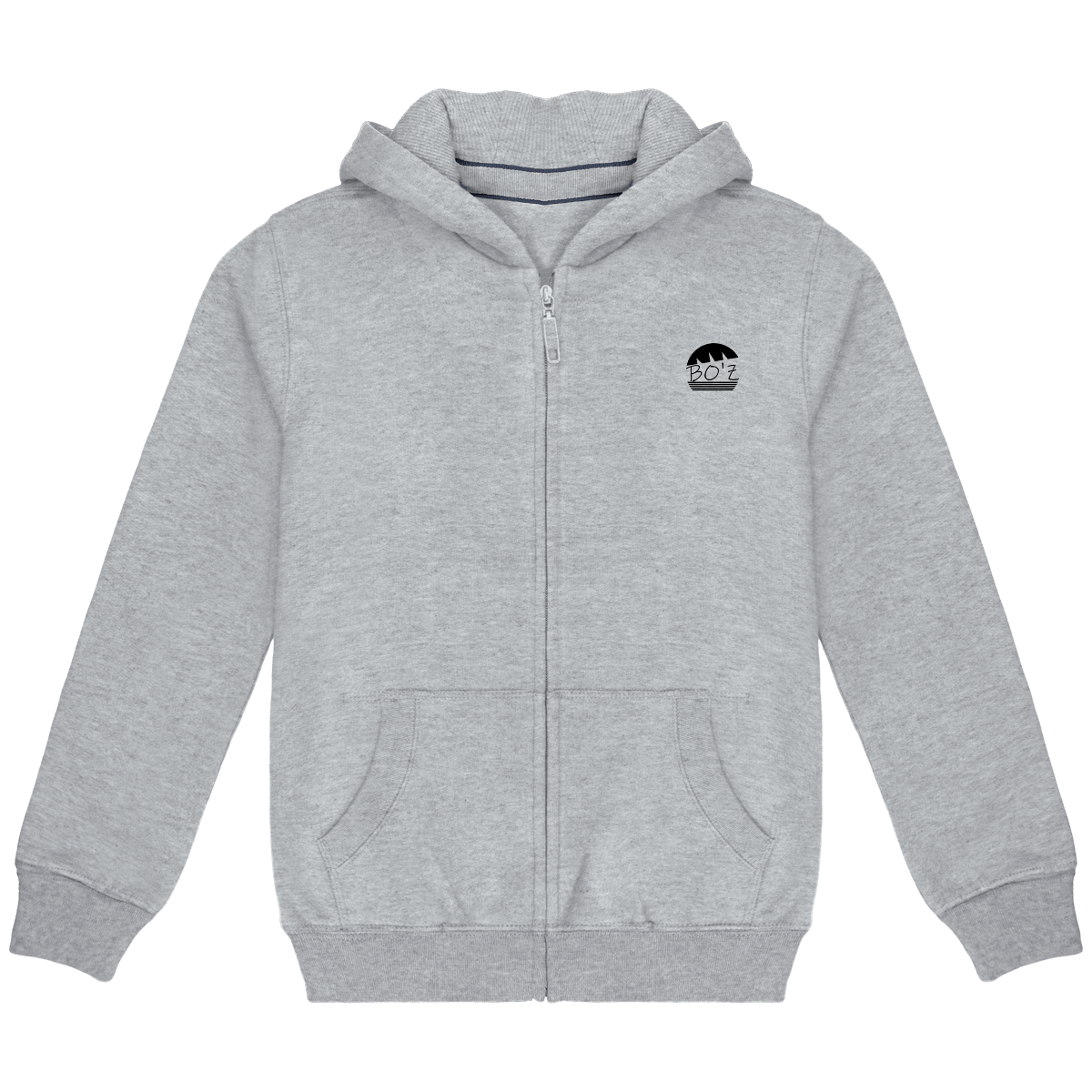 Sweat-Shirt Capuche Zippé