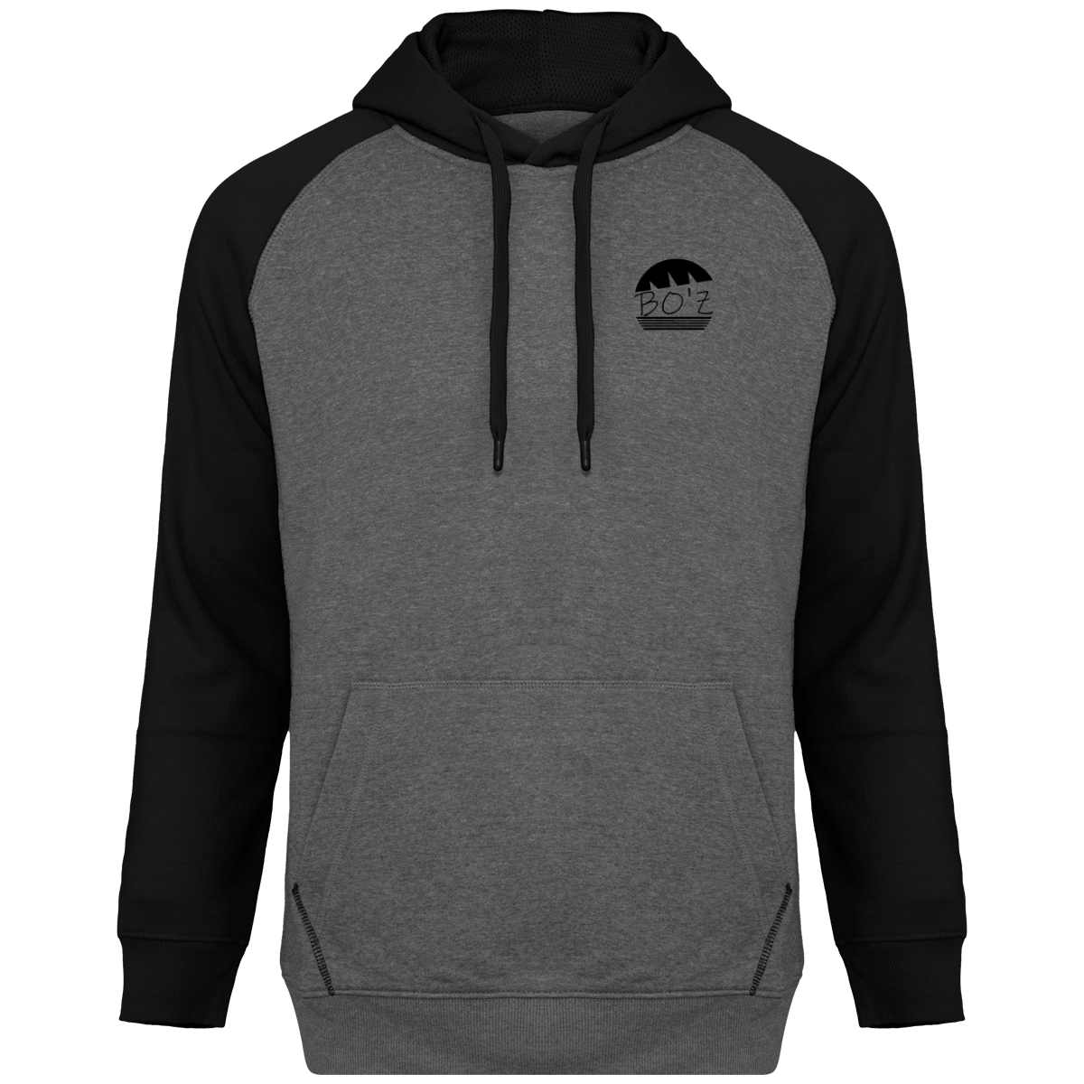 Sweat-shirt Sport à capuche bicolore