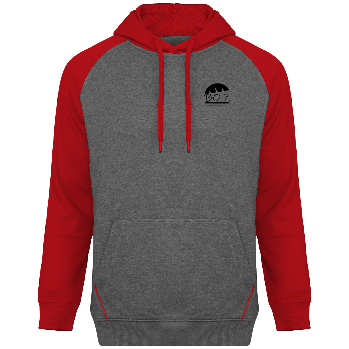 Sweat-shirt Sport à capuche bicolore