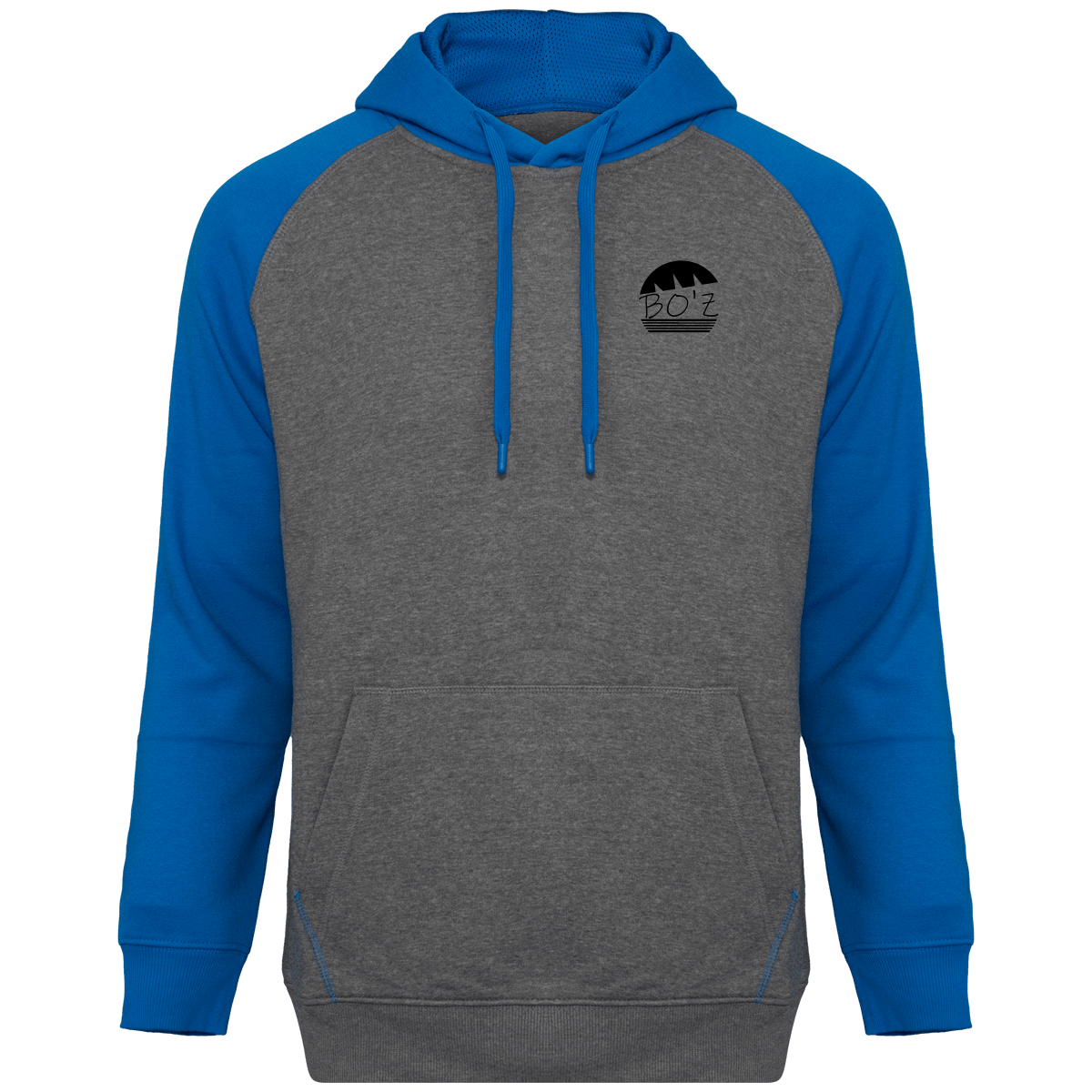 Sweat-shirt Sport à capuche bicolore