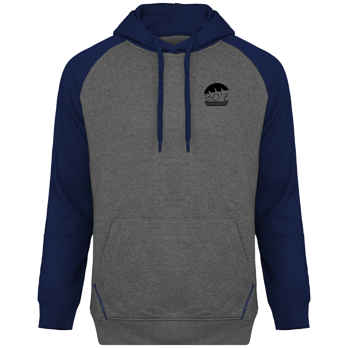 Sweat-shirt Sport à capuche bicolore