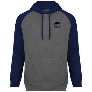 Sweat-shirt Sport à capuche bicolore