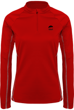 Charger l&#39;image dans la galerie, Sweat Running 1/4 Zippé Femme
