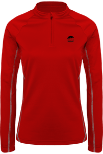 Sweat Running 1/4 Zippé Femme