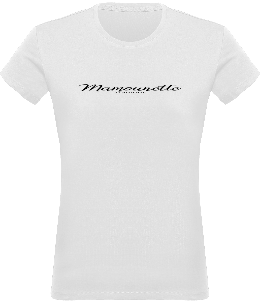 T-shirt Femme 180g - "Mamounette d'amour"