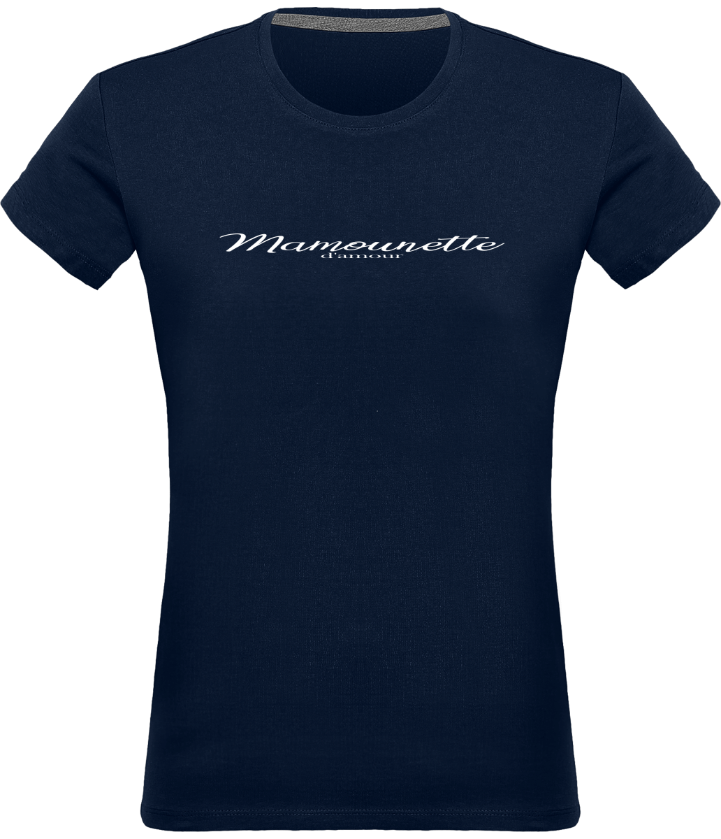 T-shirt Femme 180g - "Mamounette d'amour"
