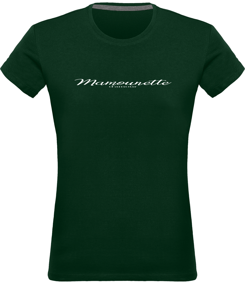 T-shirt Femme 180g - "Mamounette d'amour"