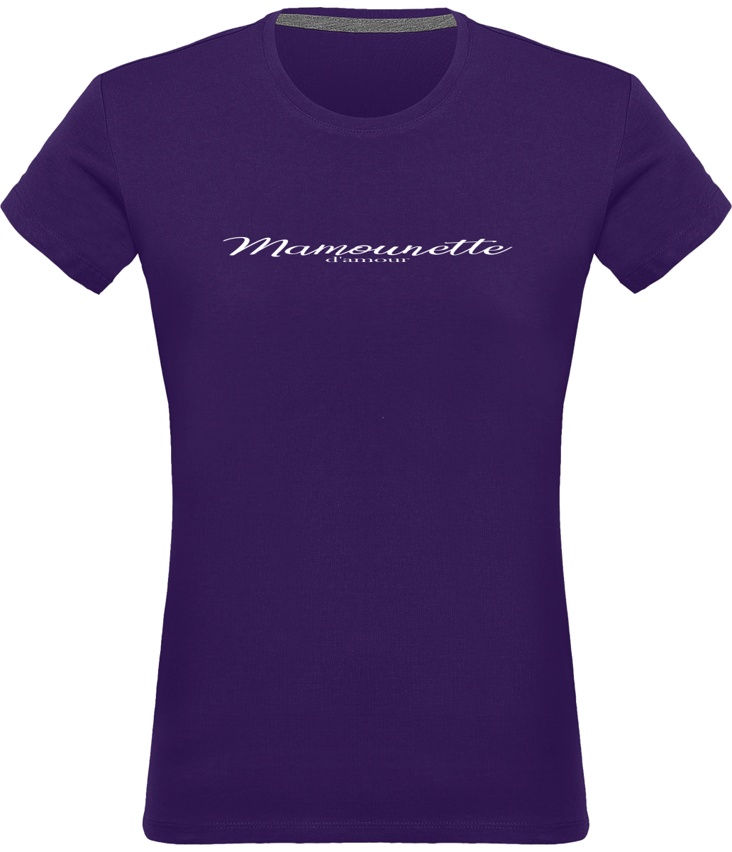 T-shirt Femme 180g - "Mamounette d'amour"