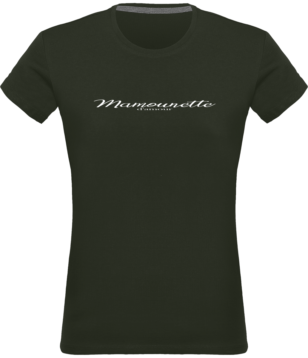 T-shirt Femme 180g - "Mamounette d'amour"