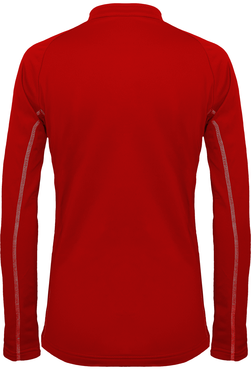 Sweat Running 1/4 Zippé Femme