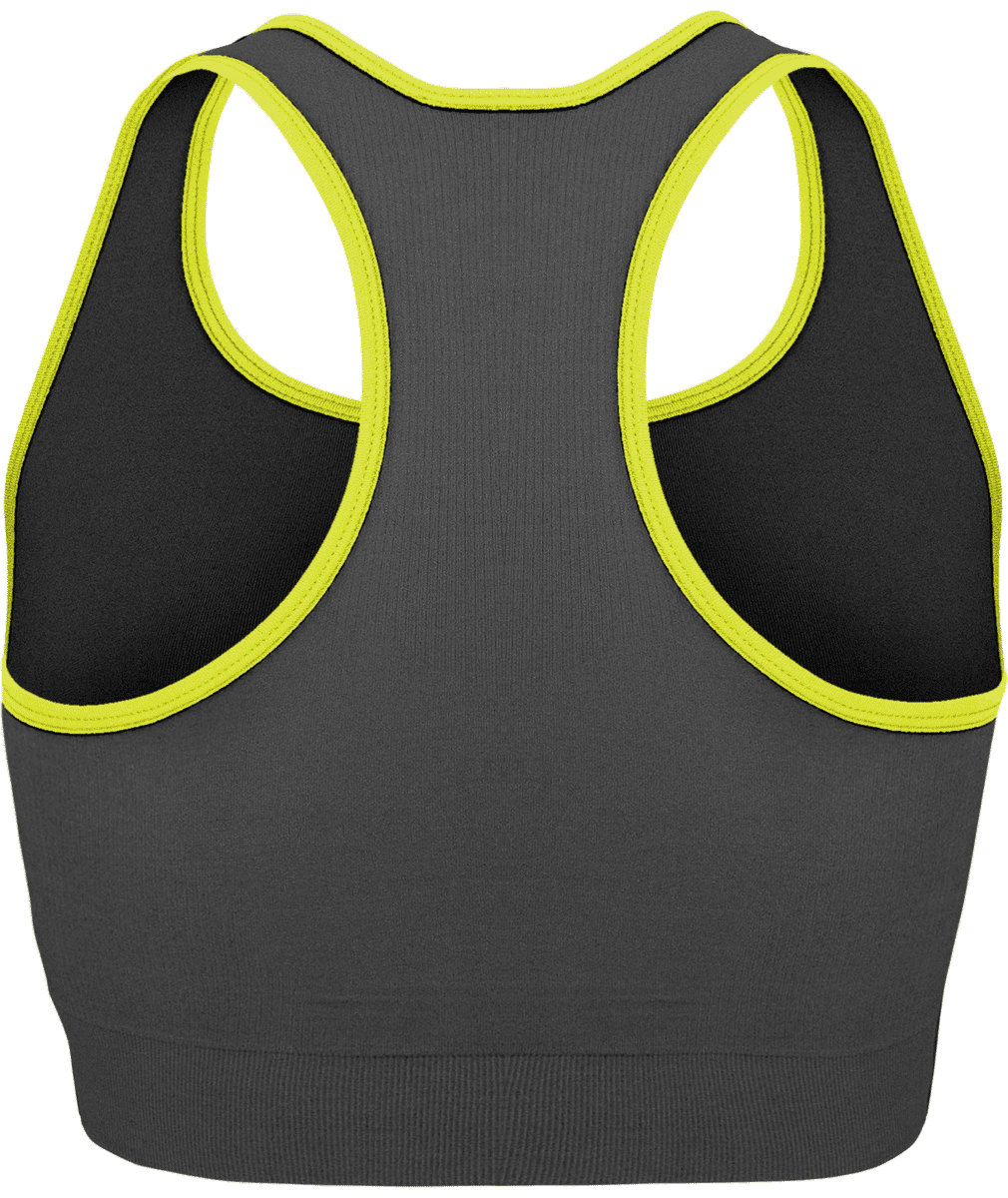 Brassière sport sans couture