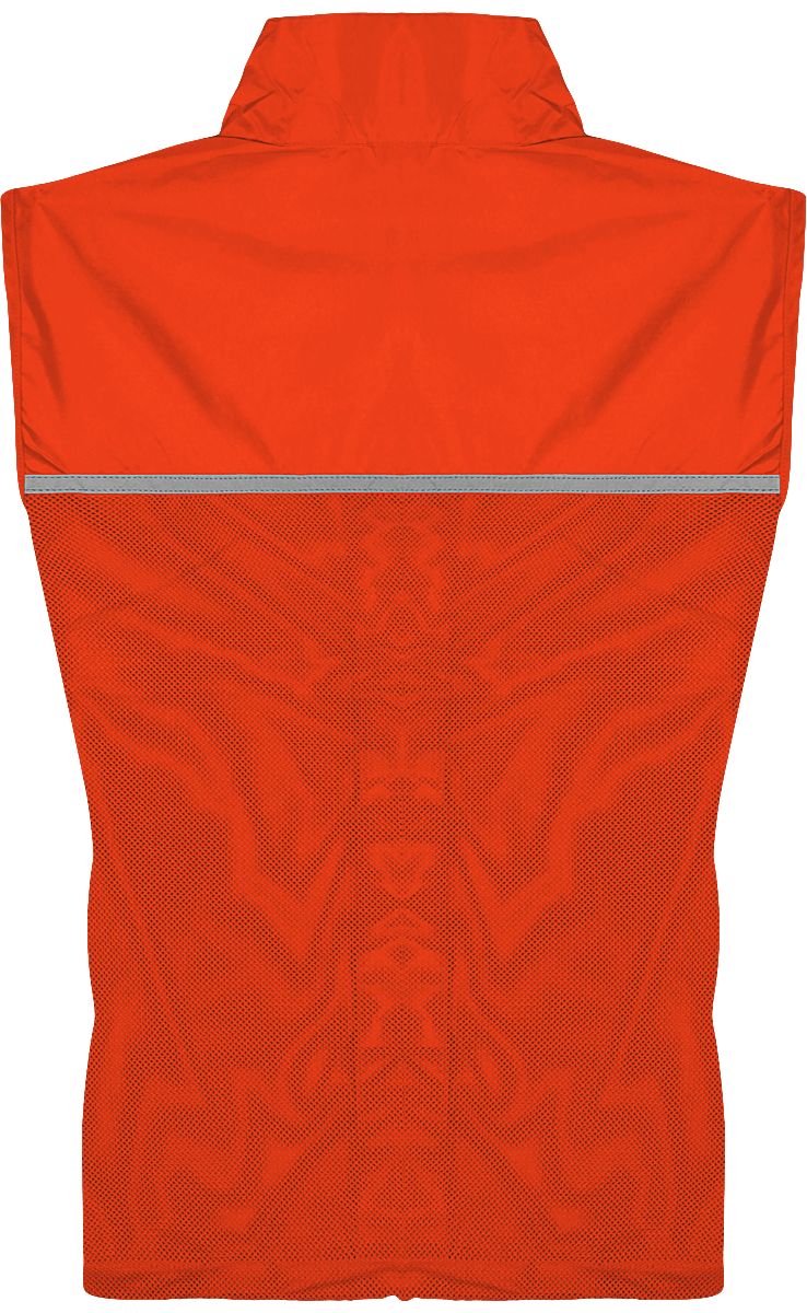 Gilet de sport réfléchissant et dos filet RUNNER