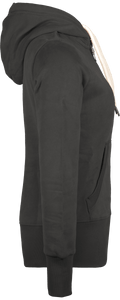 Veste vintage zippé à capuche
