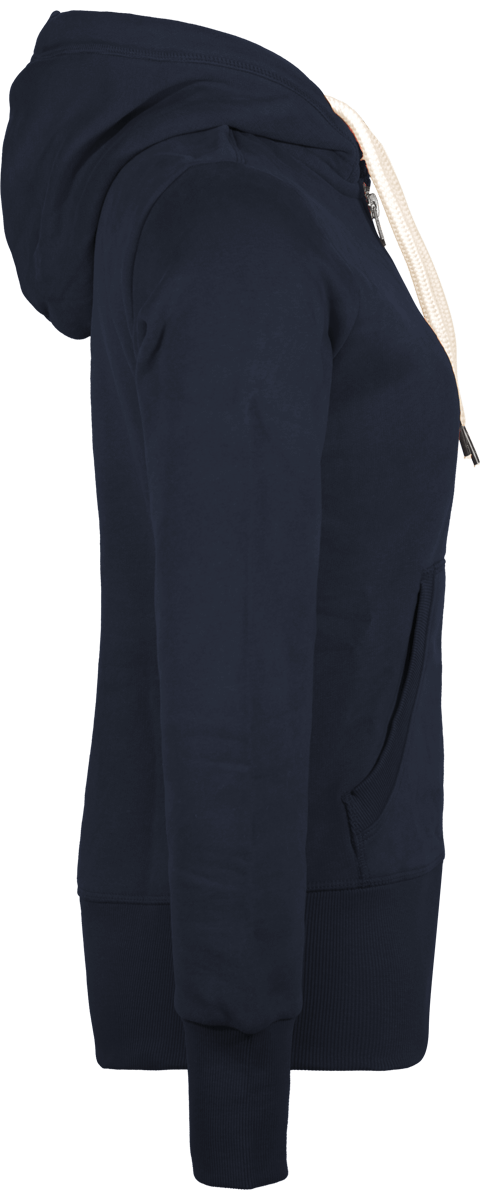 Veste vintage zippé à capuche