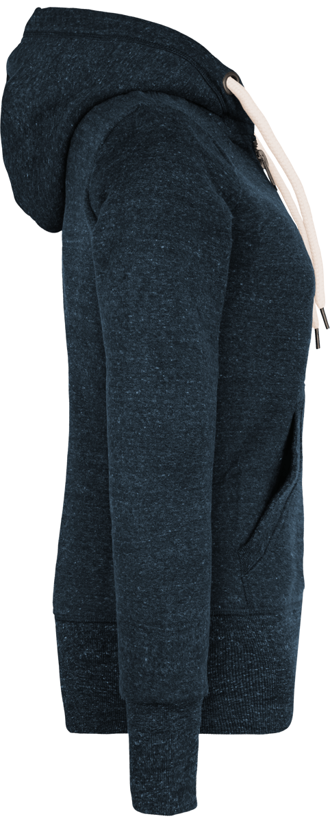 Veste vintage zippé à capuche