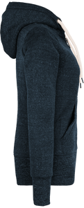 Veste vintage zippé à capuche