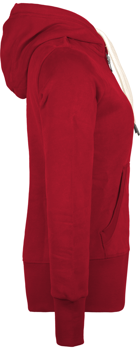 Veste vintage zippé à capuche