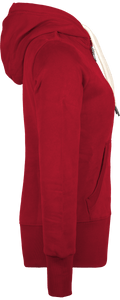 Veste vintage zippé à capuche