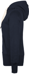Veste vintage zippé à capuche