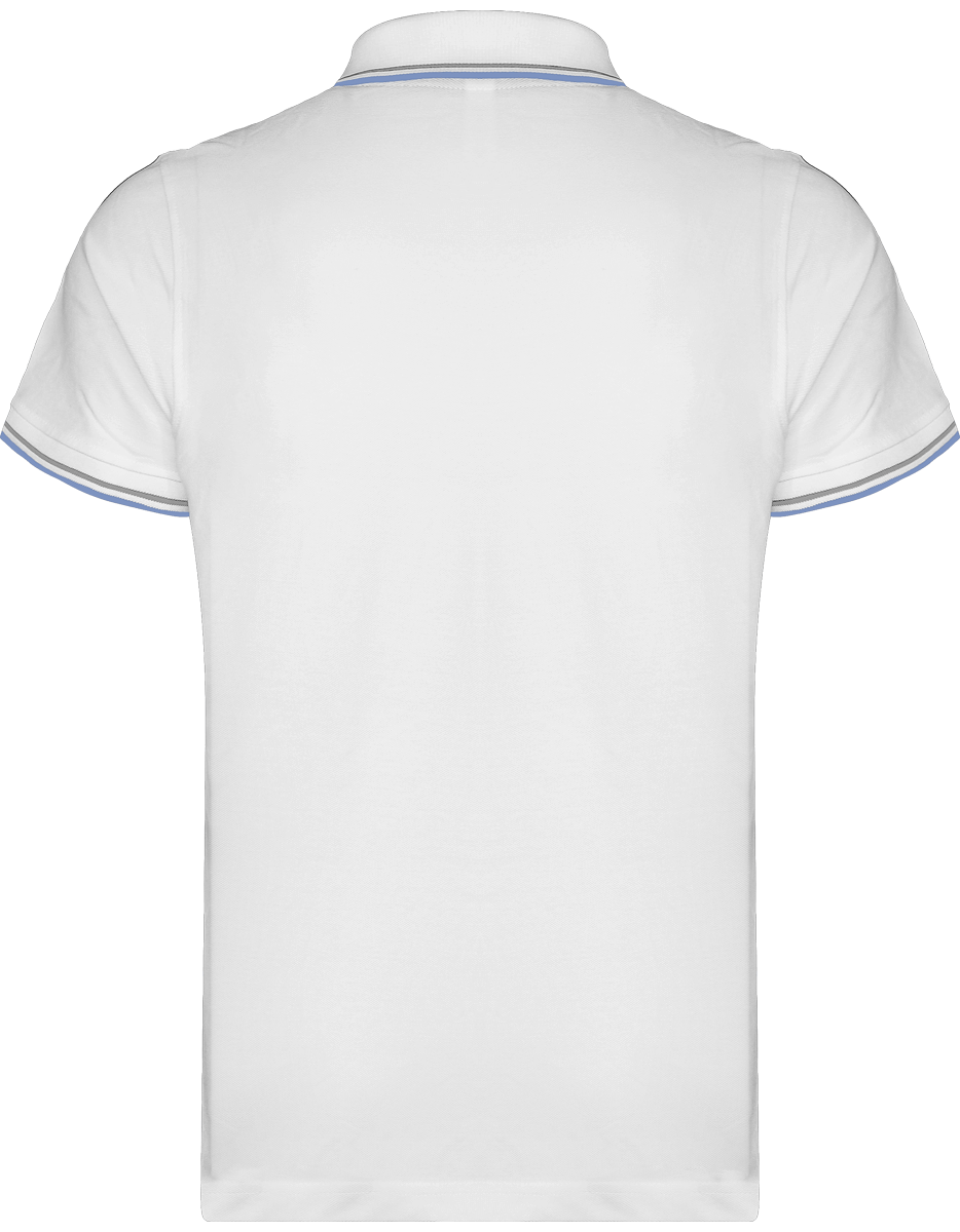 Polo Homme Maille Piquées 2 bandes