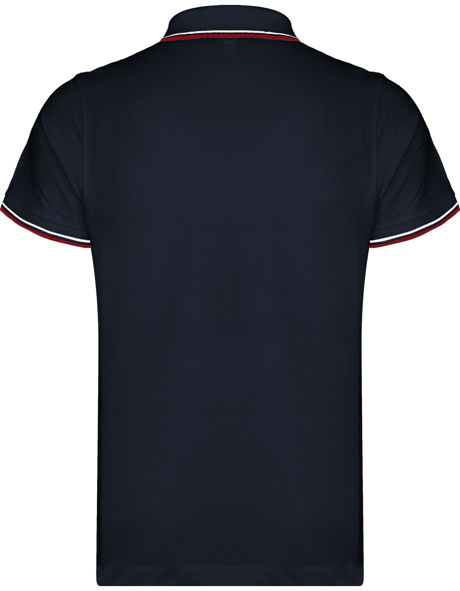 Polo Homme Maille Piquées 2 bandes