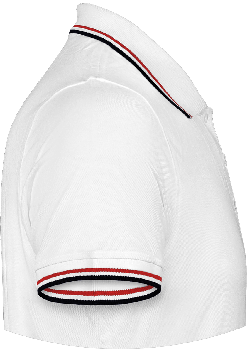 Polo Homme Maille Piquées 2 bandes