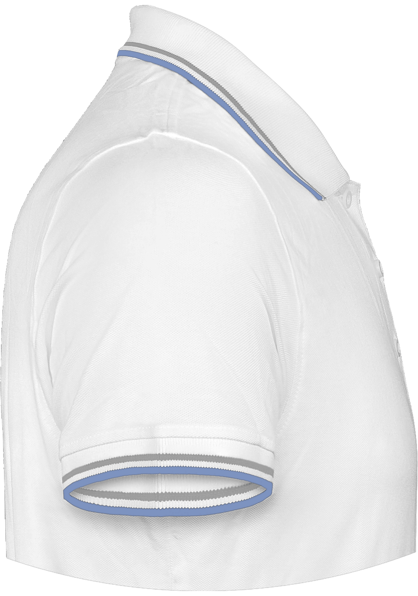 Polo Homme Maille Piquées 2 bandes