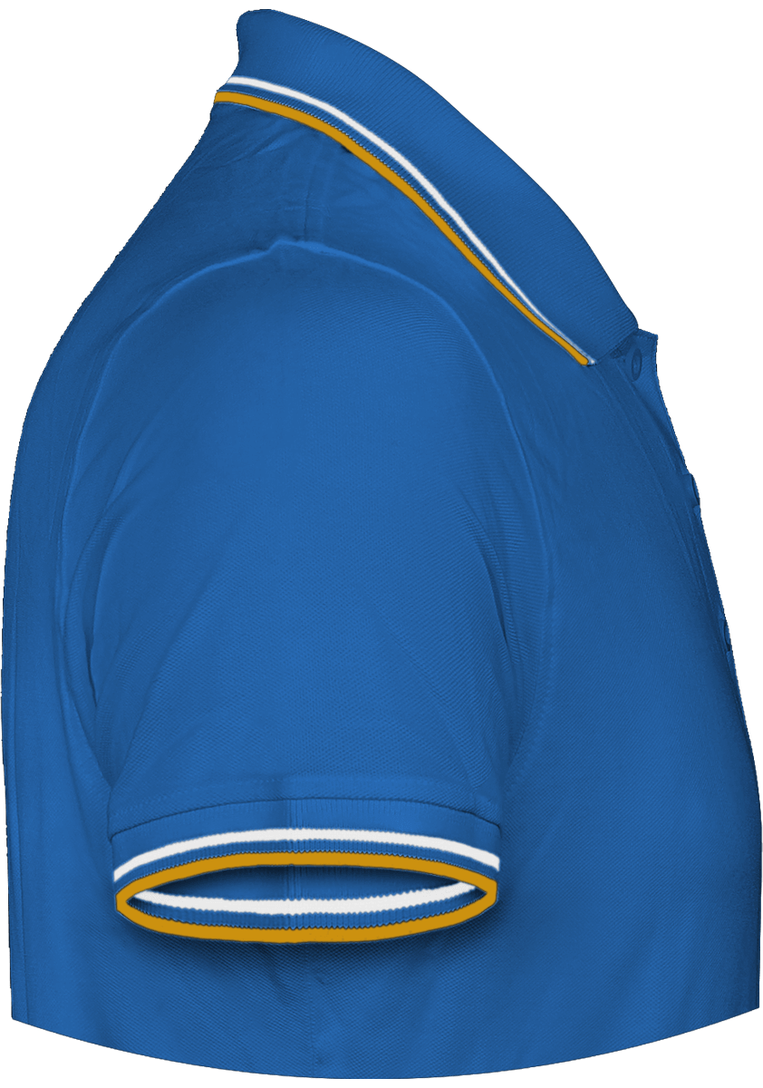 Polo Homme Maille Piquées 2 bandes