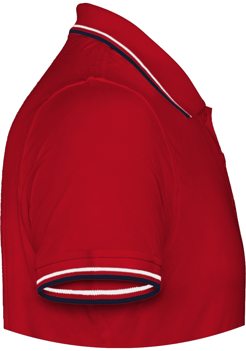 Polo Homme Maille Piquées 2 bandes