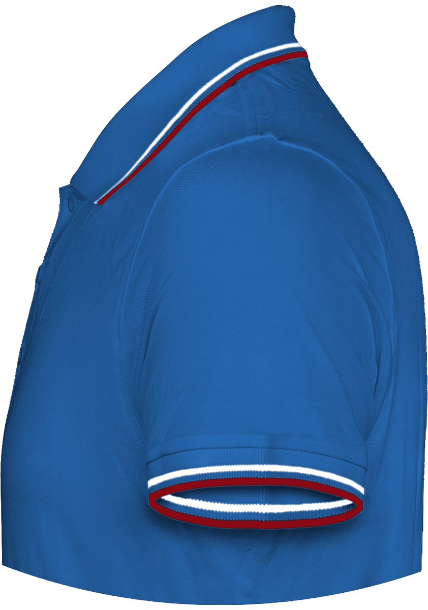 Polo Homme Maille Piquées 2 bandes