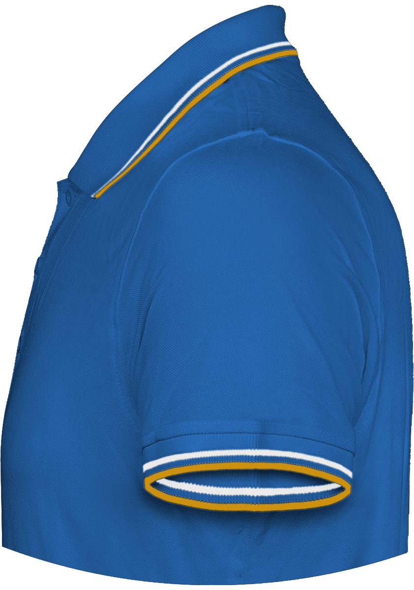 Polo Homme Maille Piquées 2 bandes