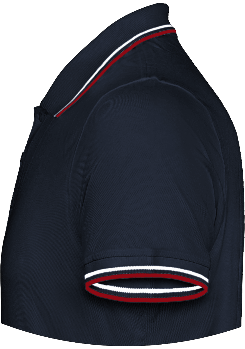 Polo Homme Maille Piquées 2 bandes