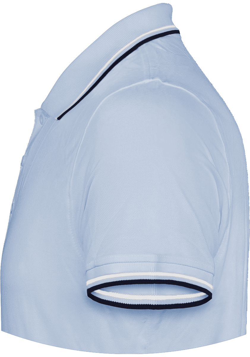 Polo Homme Maille Piquées 2 bandes
