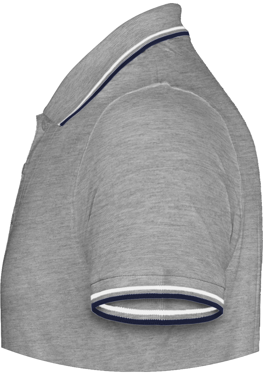 Polo Homme Maille Piquées 2 bandes