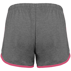 Short de Sport Femme contrasté
