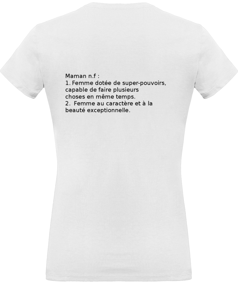 T-shirt Femme 180g - "Mamounette d'amour"