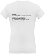 Load image into Gallery viewer, T-shirt Femme 180g - &quot;Mamounette d&#39;amour&quot;
