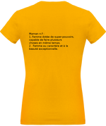 Load image into Gallery viewer, T-shirt Femme 180g - &quot;Mamounette d&#39;amour&quot;

