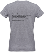 Load image into Gallery viewer, T-shirt Femme 180g - &quot;Mamounette d&#39;amour&quot;
