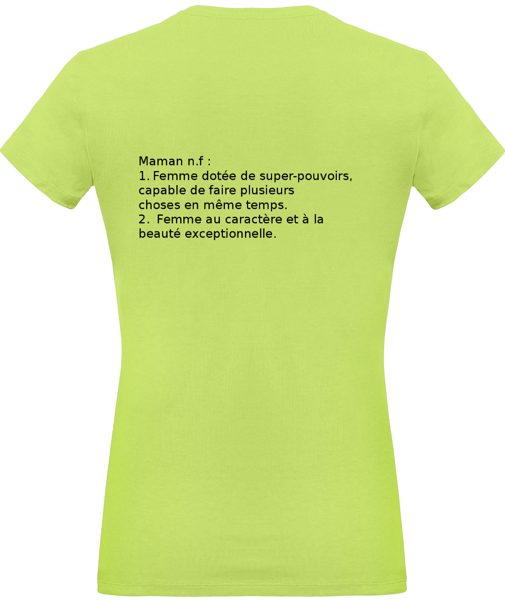 T-shirt Femme 180g - "Mamounette d'amour"