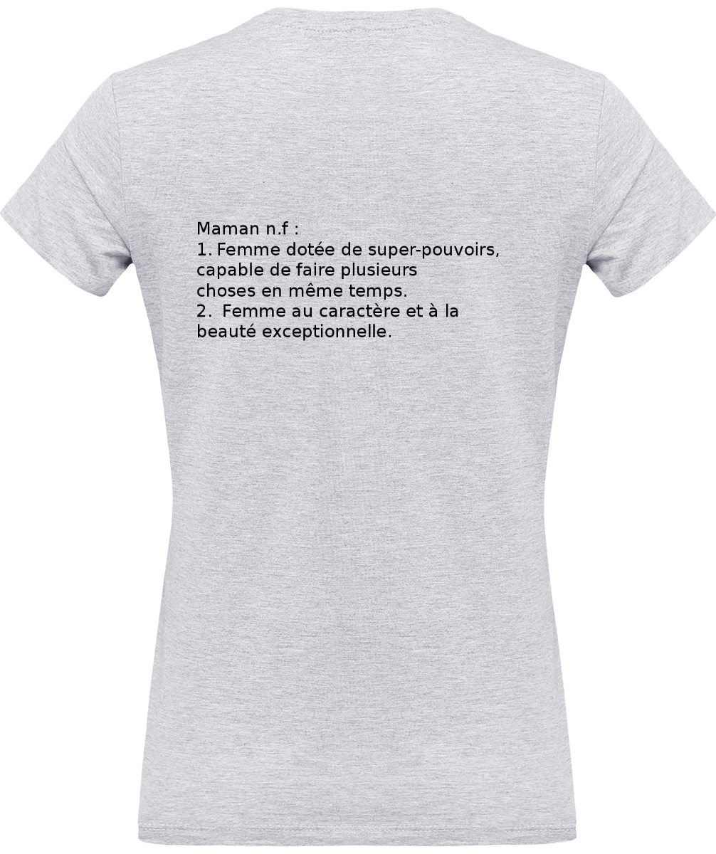 T-shirt Femme 180g - "Mamounette d'amour"