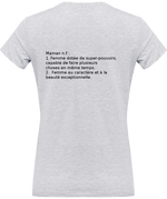 Load image into Gallery viewer, T-shirt Femme 180g - &quot;Mamounette d&#39;amour&quot;
