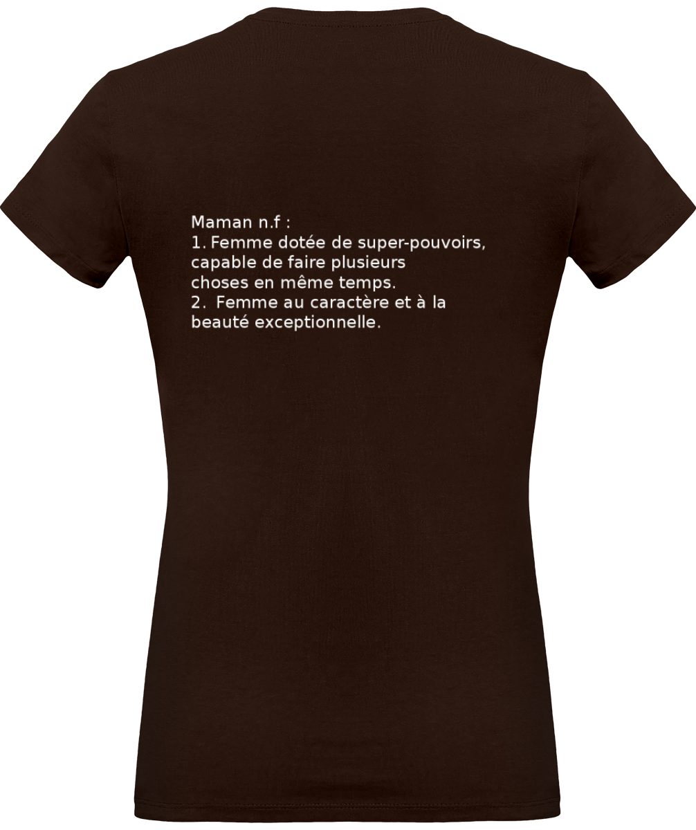 T-shirt Femme 180g - "Mamounette d'amour"