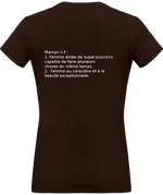 Load image into Gallery viewer, T-shirt Femme 180g - &quot;Mamounette d&#39;amour&quot;
