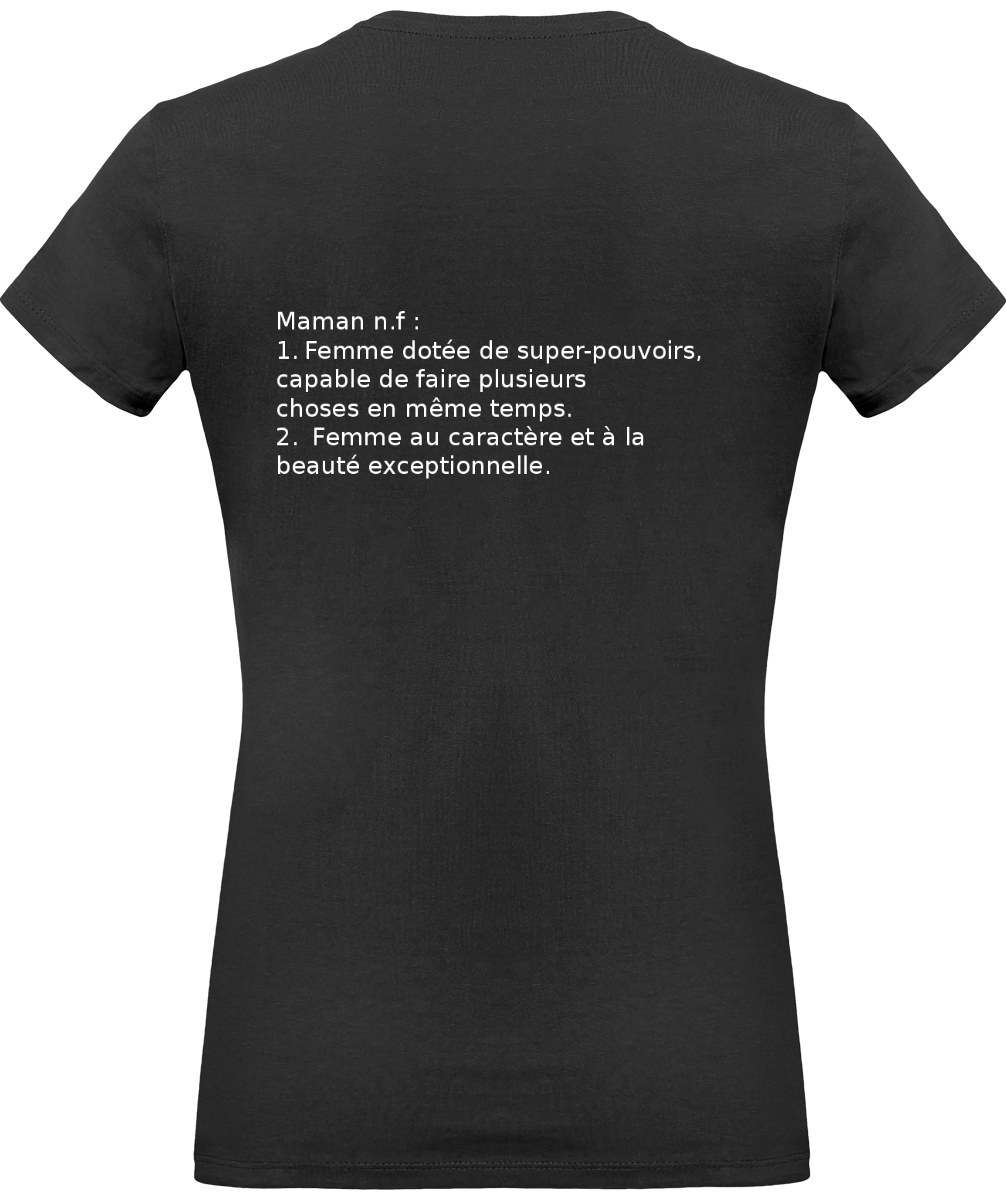 T-shirt Femme 180g - "Mamounette d'amour"